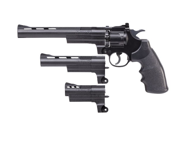 Crosman CR44TTKT Triple Threat (357-style) BB&Pellet Pistol Kit